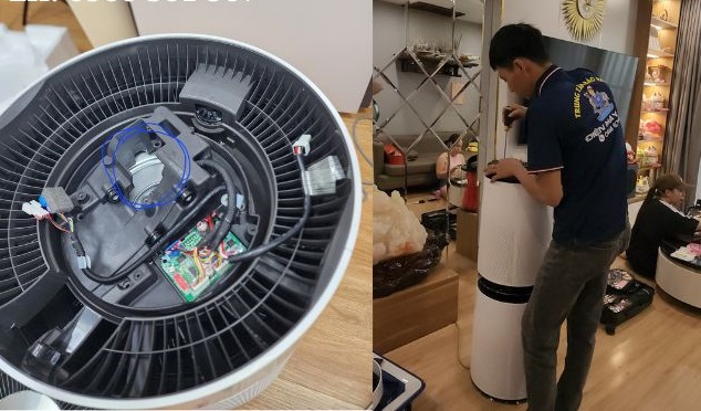 bảo hành máy lọc không khí LG